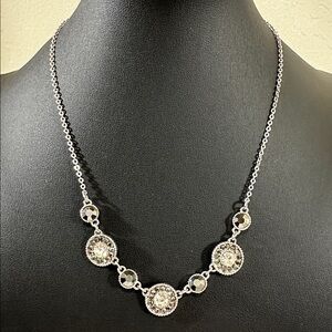 Liz Claiborne Silver Tone Necklace